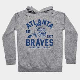 Old Style Atlanta Braves 3 by Buck Tee Hoodie